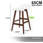 Sophia Mid-Century Modern Bar Stool Set