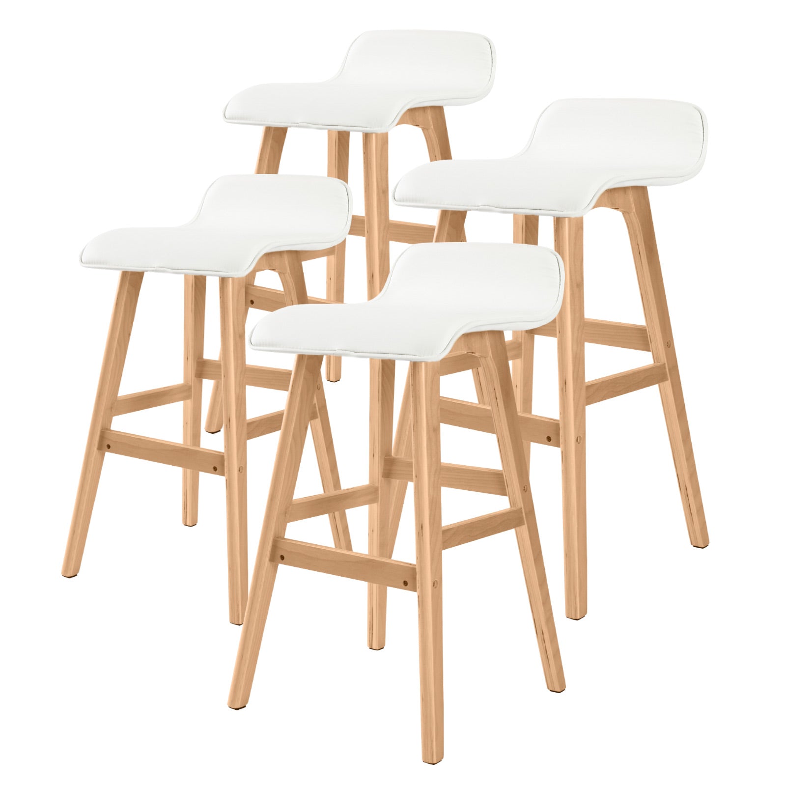 Sophia Mid-Century Modern Bar Stool Set