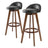 Leila Wood Bar Stool Set