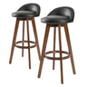 Leila Wood Bar Stool Set