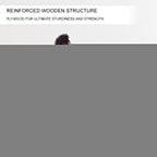 Leila Contemporary Wooden Bar Stool