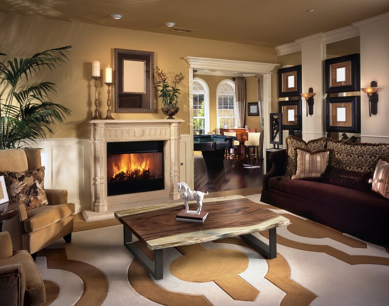 Handcrafted Saur Wood Coffee Table - 1.2m