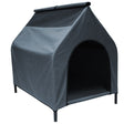 Grey XL Waterproof Portable Dog Kennel