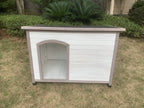 Wooden Timber Dog Kennel Cabin House
