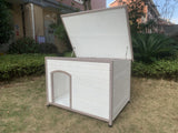 XXL Wooden Timber Dog Kennel Cabin