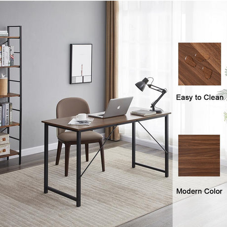 YES4HOMES Sturdy Modern Computer Desk