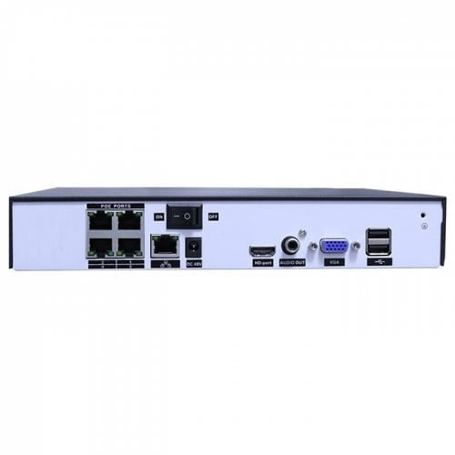 Hiseeu H5NVR-P4-624P 4MP PoE CCTV System