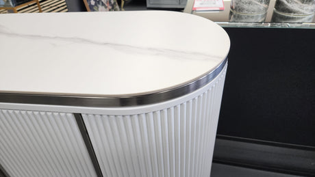 Elegant Kingsley Sideboard with Marble Top