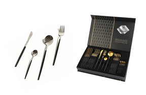 Keily Deluxe Cutlery Set - Gold