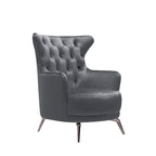 GRAND Tufted Lounge - Dark Grey Velvet