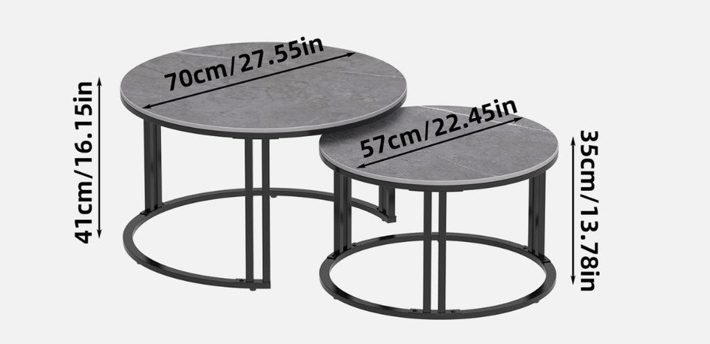 Premier Nested Coffee Table Set for Modern Living