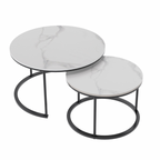 Executive Stone Nested Coffee Table Set
