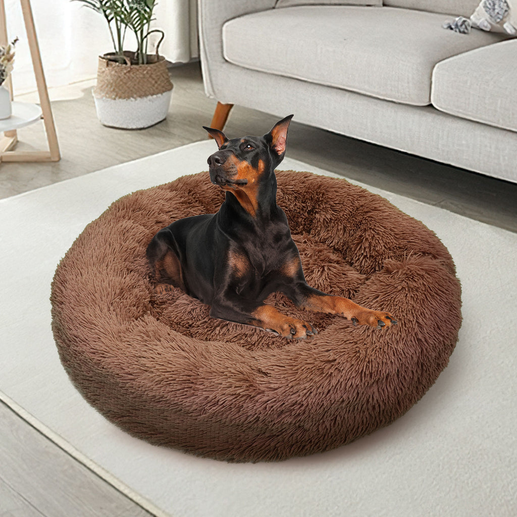 Pawfriends Plush Calming Pet Bed