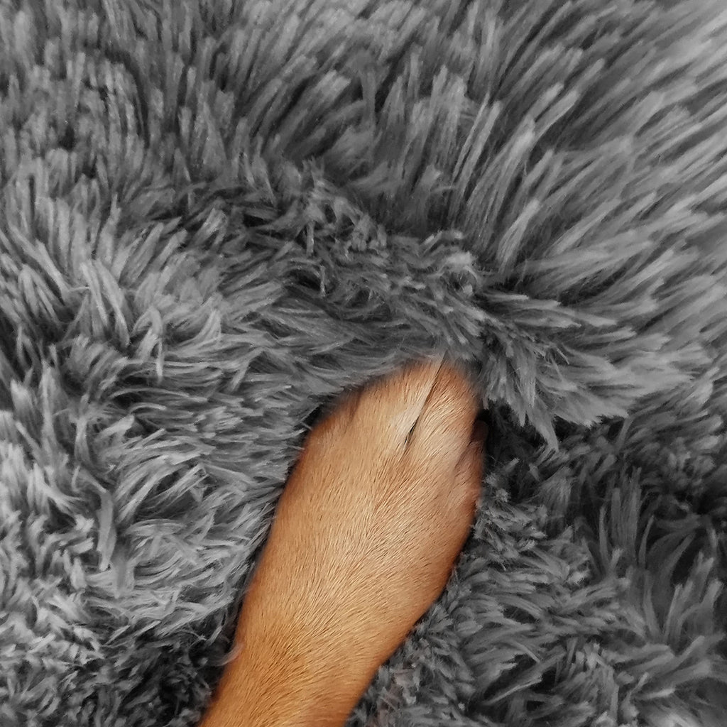 Pawfriends Plush Calming Pet Bed