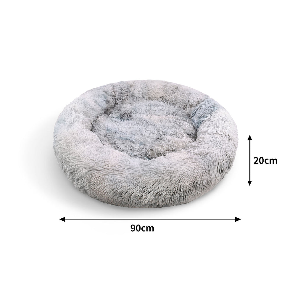 Pawfriends Plush Calming Pet Bed