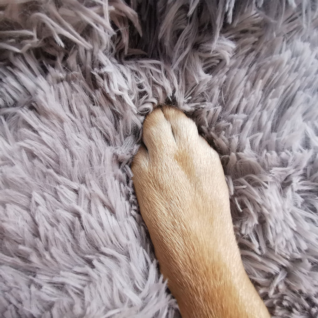 Pawfriends Plush Calming Pet Bed