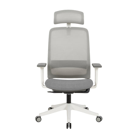 Carlie High Back Ergonomic Office Chair - Grey