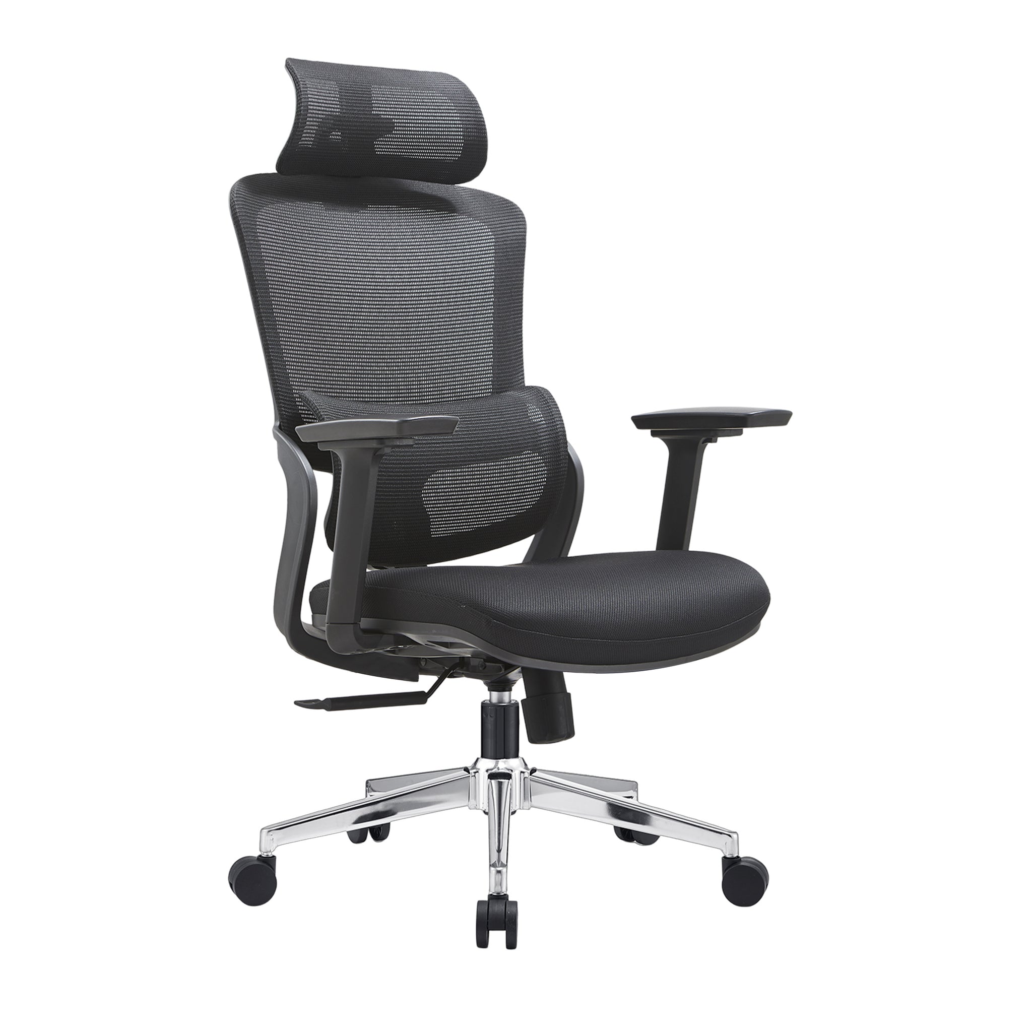 Elena High Back Ergonomic Office Chair - Black