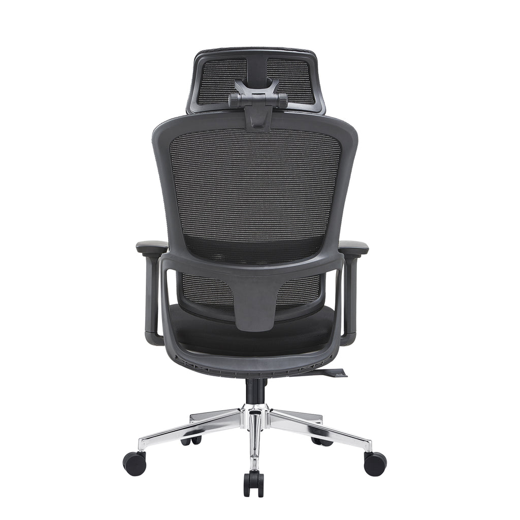Elena High Back Ergonomic Office Chair - Black