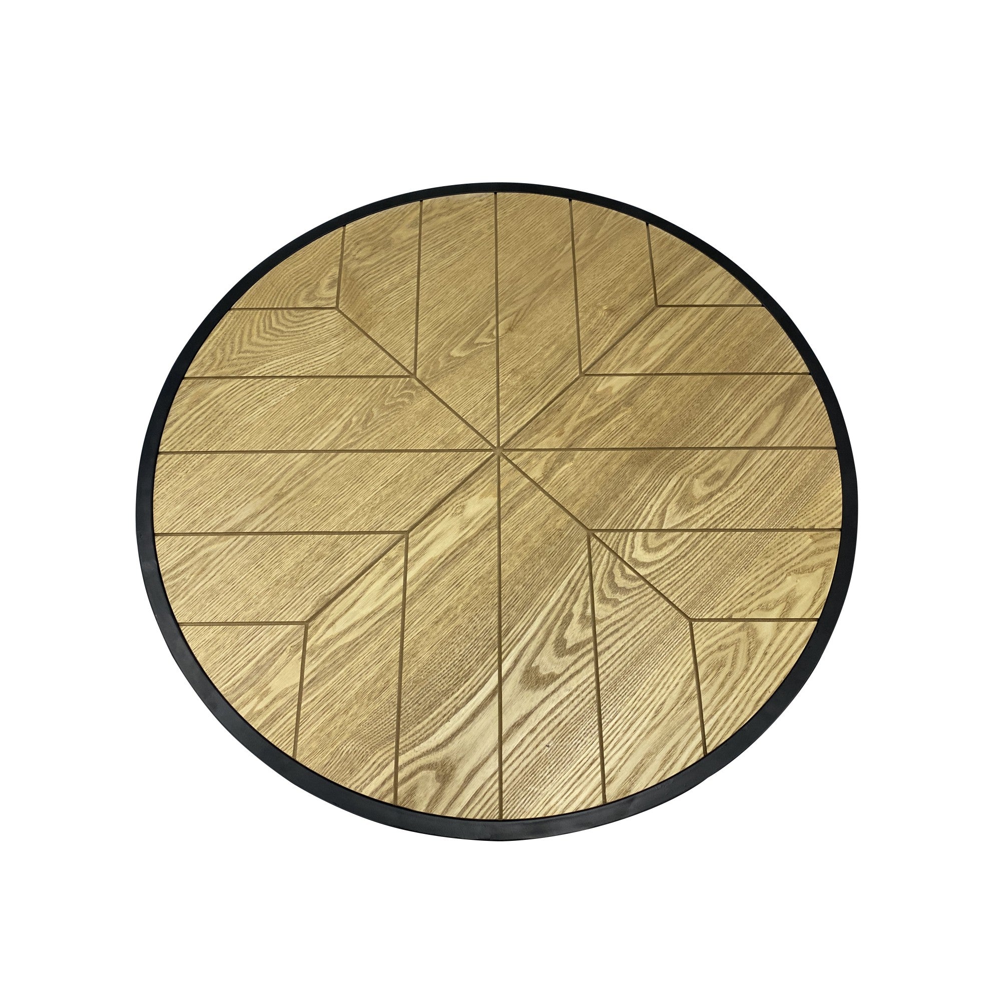 Chevron Coffee Table - Modern Elegance