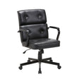 Beverly Ergonomic Home Office Chair - Black PU