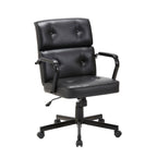 Beverly Ergonomic Home Office Chair - Black PU