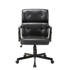 Beverly Ergonomic Home Office Chair - Black PU