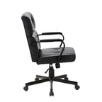Beverly Ergonomic Home Office Chair - Black PU