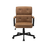 Beverly Brown Fabric Home Office Chair