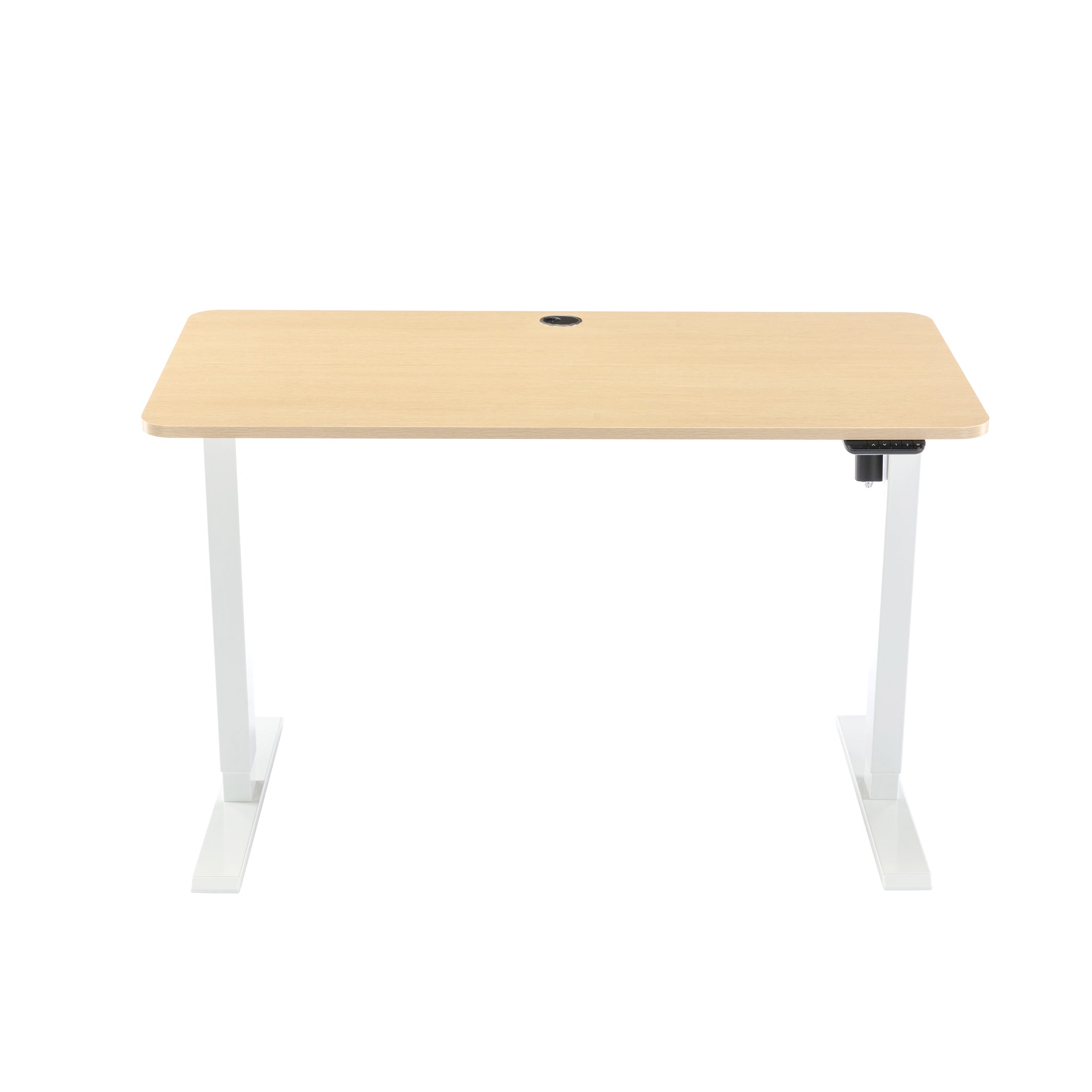 Elegant 1.2m Natural Sit and Stand Desk
