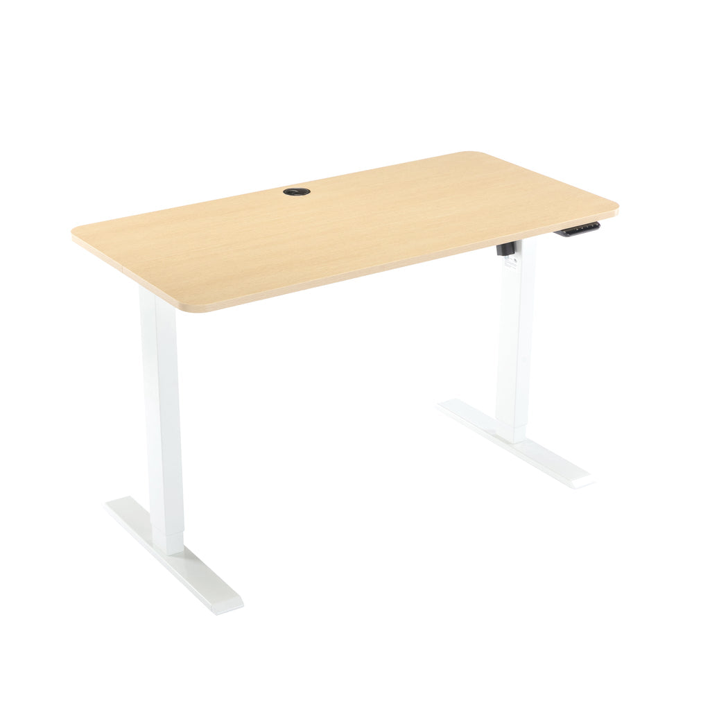 Elegant 1.2m Natural Sit and Stand Desk