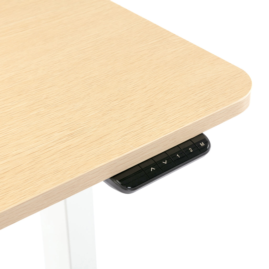 Elegant 1.2m Natural Sit and Stand Desk