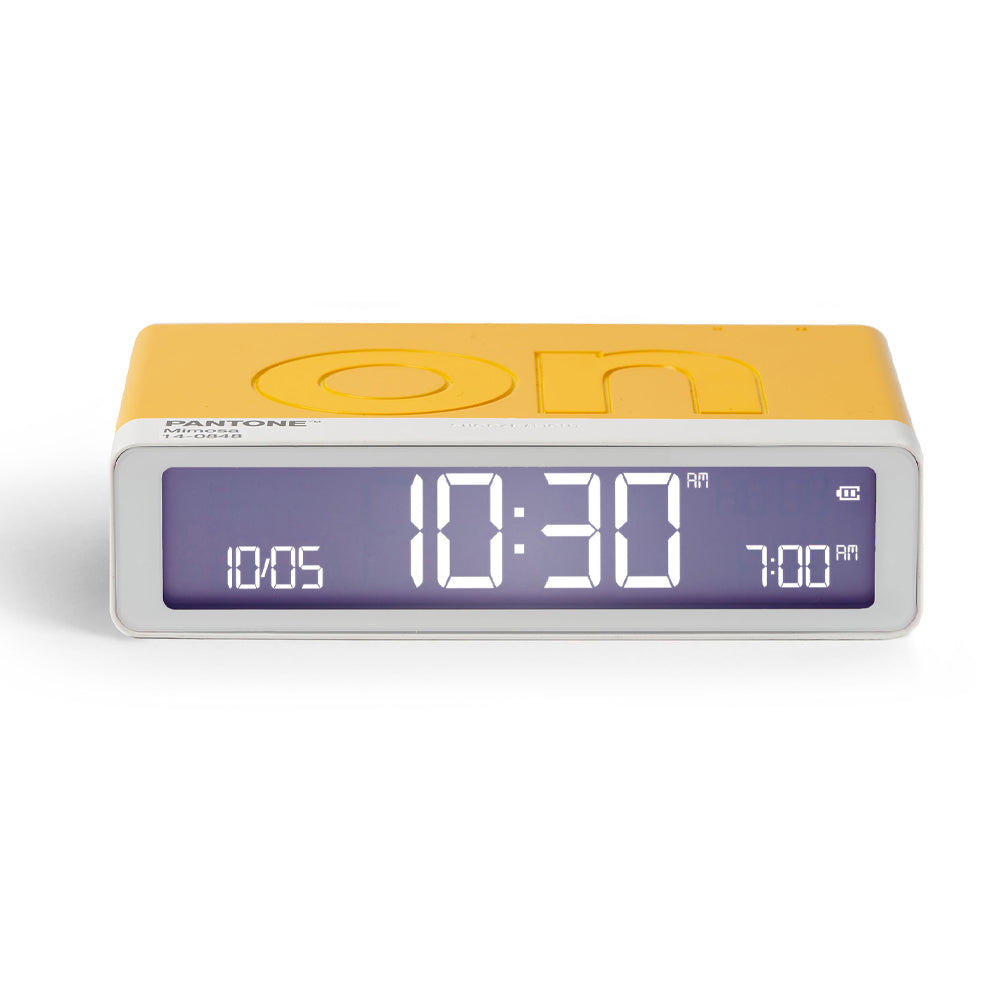 Classic Reversible Alarm Clock PANTONE - Various Colours