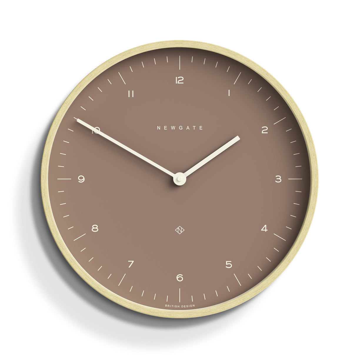 Mr Clarke Clock Pale Wood Clay -Various Colours