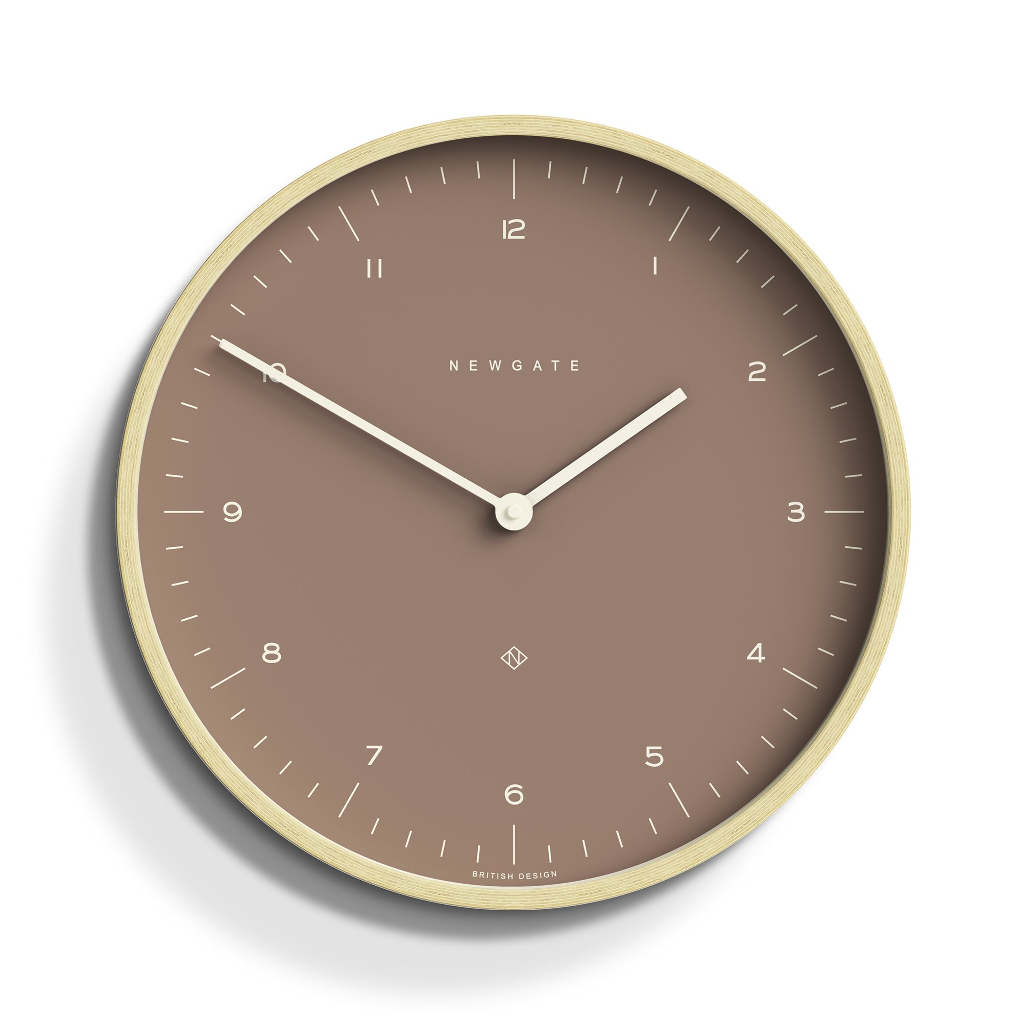 Mr Clarke Clock Pale Wood Clay -Various Colours