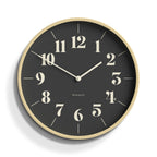 Mr Clarke Clock Pale Wood Reverse Hopscotch Dial