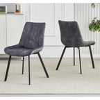 Elegant Fabric Dining Chairs Set of 4