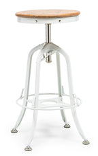 Hamptons Style Adjustable Bar Stool
