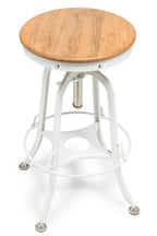 Hamptons Style Adjustable Bar Stool