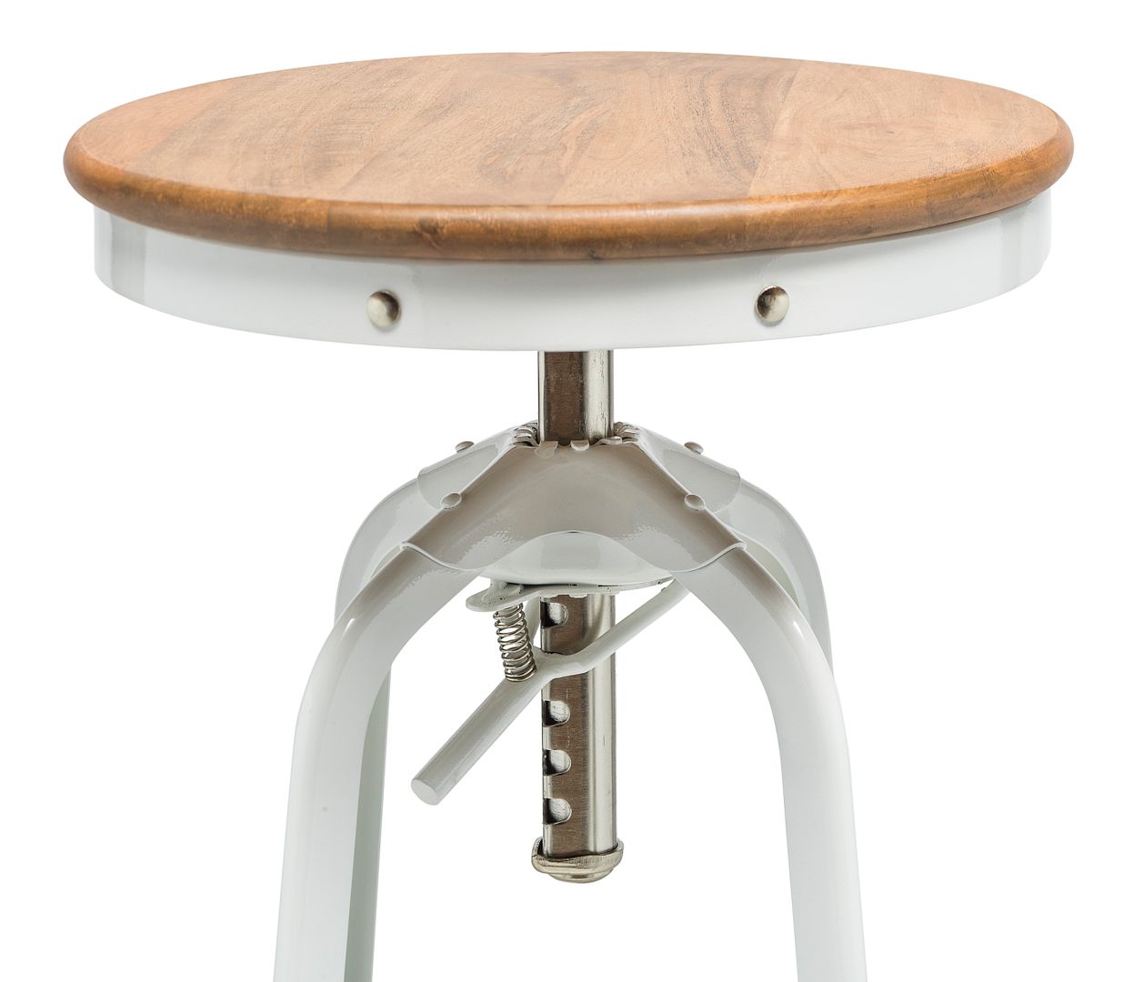 Hamptons Style Adjustable Bar Stool