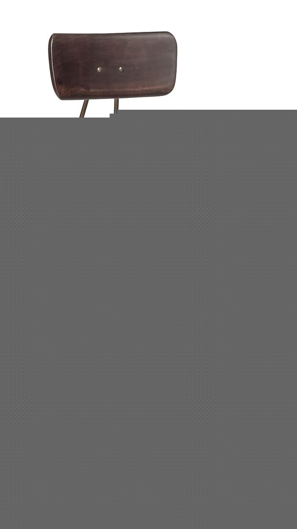 Industrial Swivel Bar Stool with Backrest