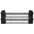 CORTEX Revolock V2 80kg Pair Set Adjustable Steel Dumbbell Barbell All-in-One