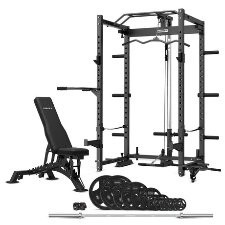 CORTEX PR4 Folding Power Rack & Weight Set