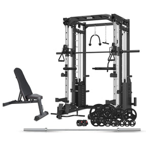 CORTEX SM-25 Power Rack & Weight Package Meta Description: Complete home gym solution.