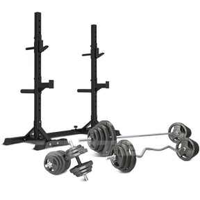 Cortex SR10 Squat Rack with 90kg Weight Set