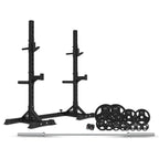 CORTEX SR-10 Squat Rack & 100kg Weight Plates Package