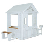 Lifespan Kids White Teddy Cubby House