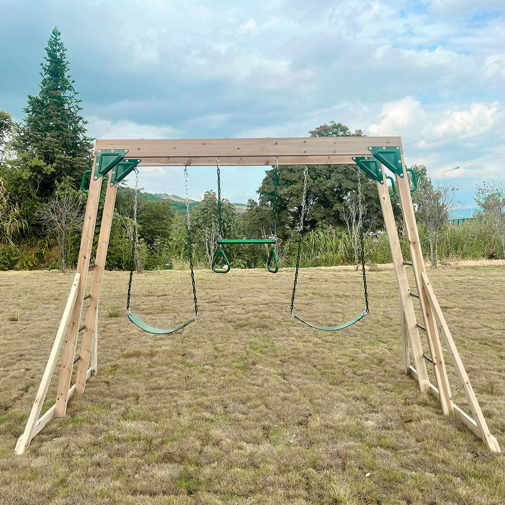 Lifespan Kids Daintree 2-in-1 Swing & Monkey Bar Set