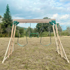 Lifespan Kids Daintree 2-in-1 Swing & Monkey Bar Set