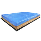 Mighty Rectangular Sandpit with Wooden Cover